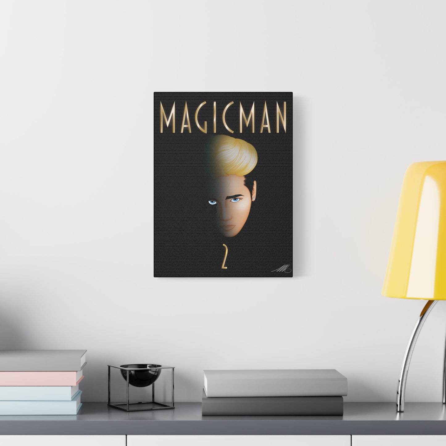 JW Magic Man 2 Fanart on Canvas