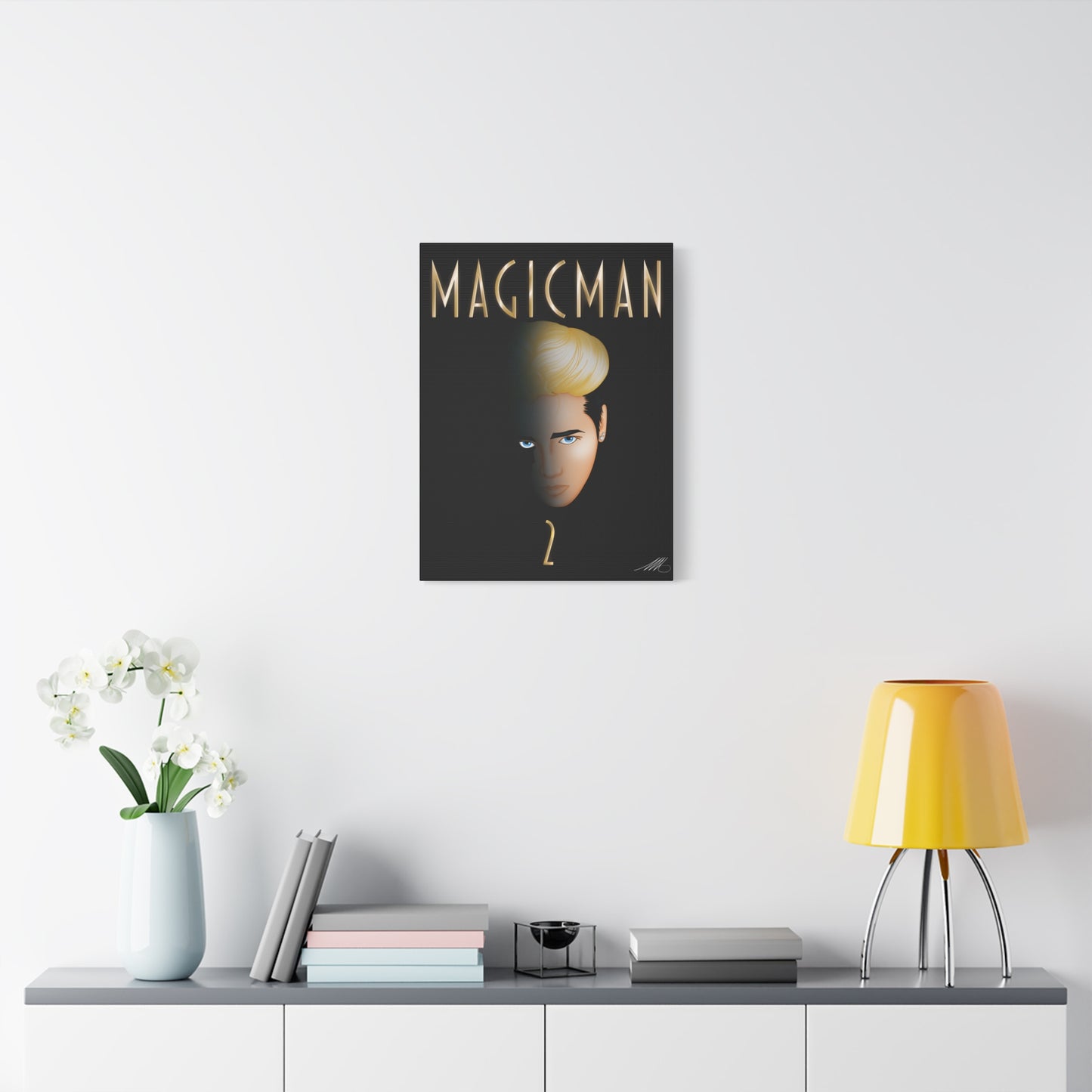 JW Magic Man 2 Fanart on Canvas