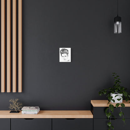 JW fanart Sketch on Matte Stretched Canvas
