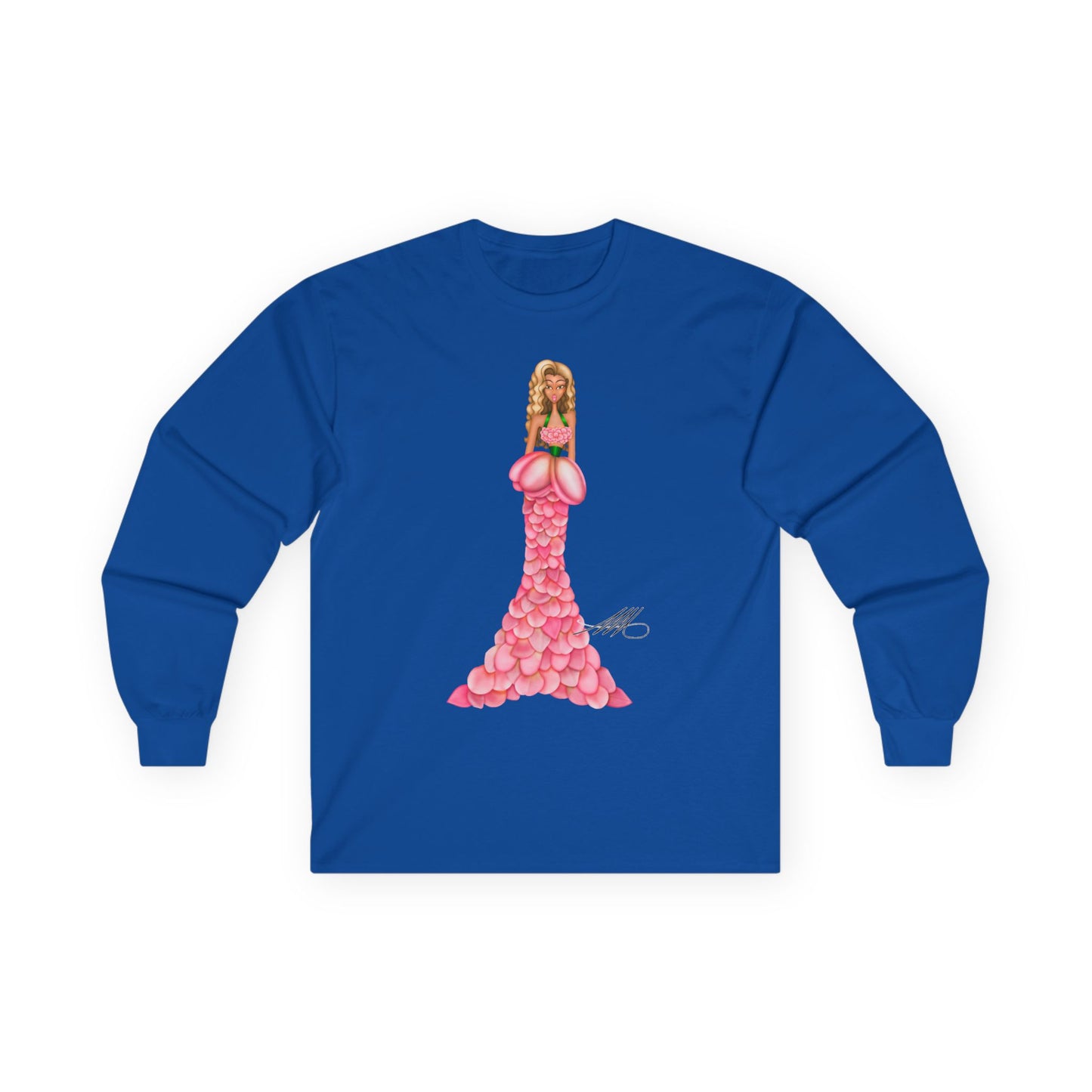 Jazmine's Petal Gown Long Sleeve T-Shirt