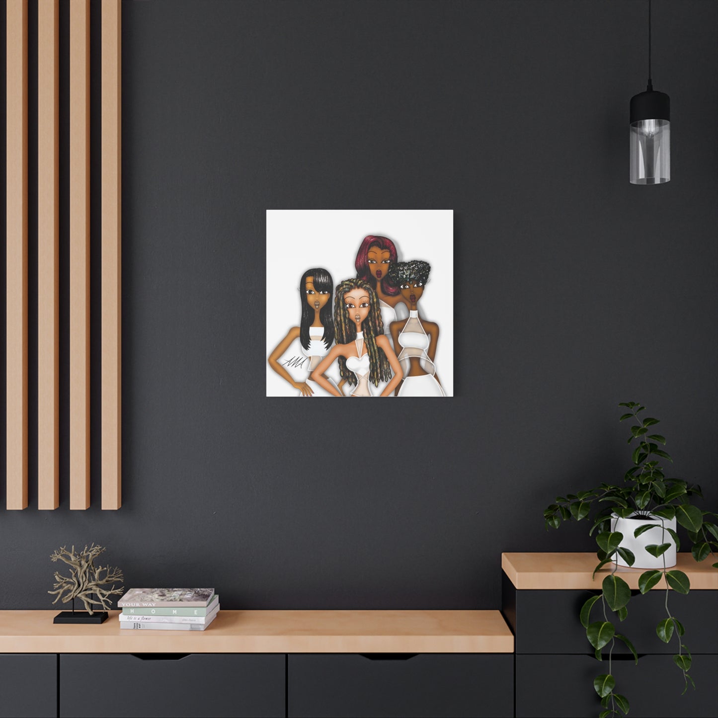 Destiny Album Cover Fanart on Canvas