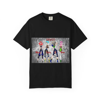 Anime-Inspired Fashion Characters Graphic T-Shirt