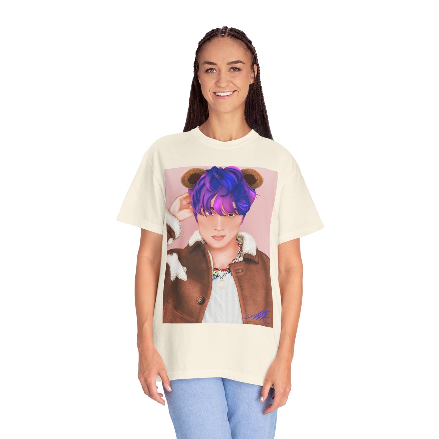 Haechan fan art T-Shirt OG Teddy bear version