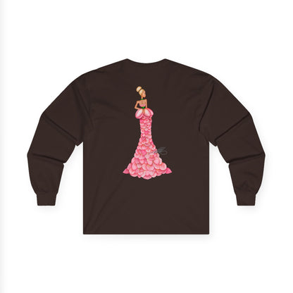 Jazmine's Petal Gown Long Sleeve T-Shirt