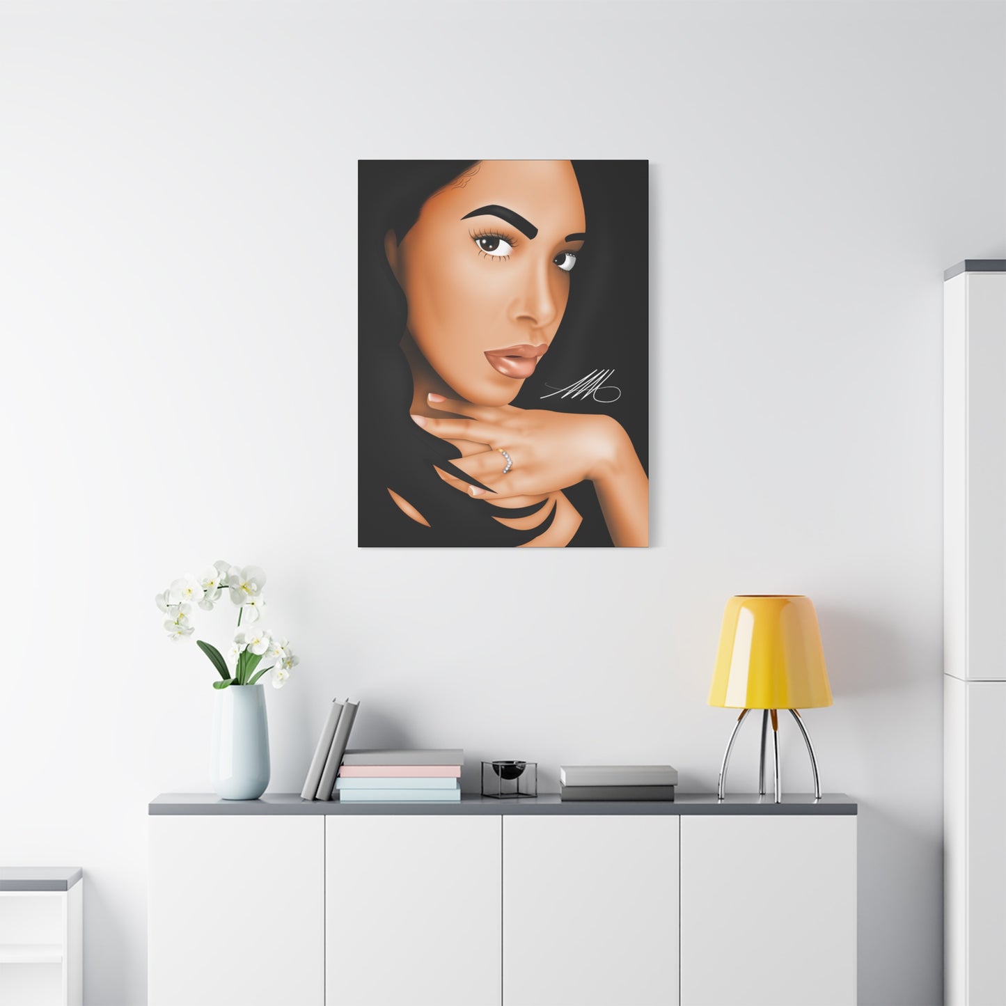 Babygirl Matte Canvas Wall Art – Stretched 1.25"
