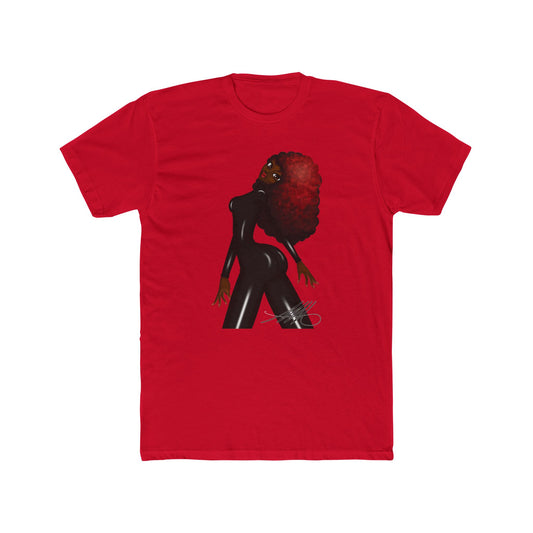 Ms. Red Cotton Crew Tee (Red or Green)
