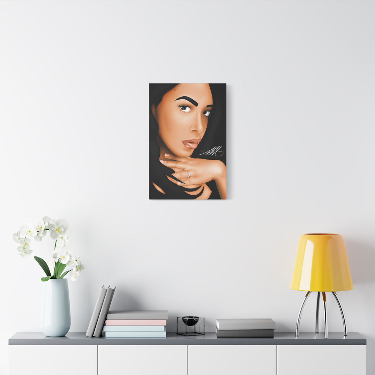 Babygirl Matte Canvas Wall Art – Stretched 1.25"