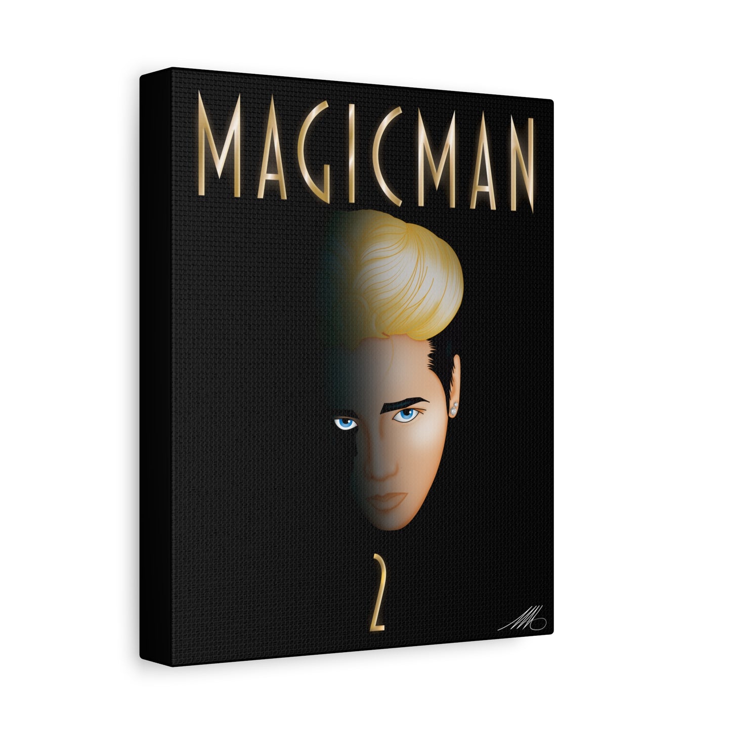 JW Magic Man 2 Fanart on Canvas