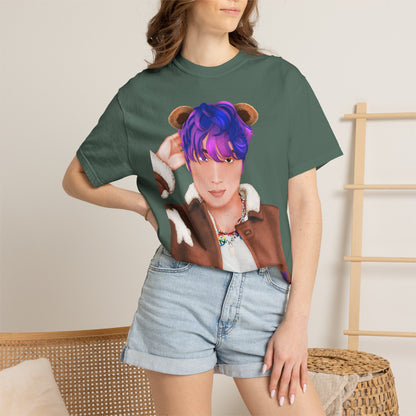 Haechan fan art T-Shirt PNG Teddy bear version