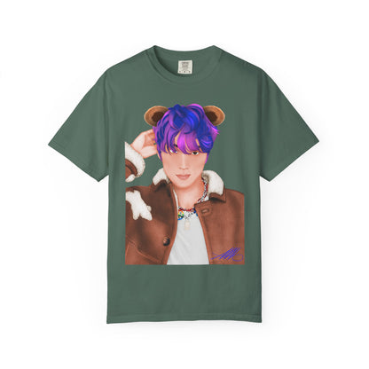 Haechan fan art T-Shirt PNG Teddy bear version