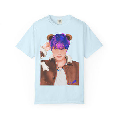 Haechan fan art T-Shirt PNG Teddy bear version