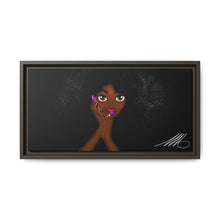 Framed Matte Canvas (Multi-color)