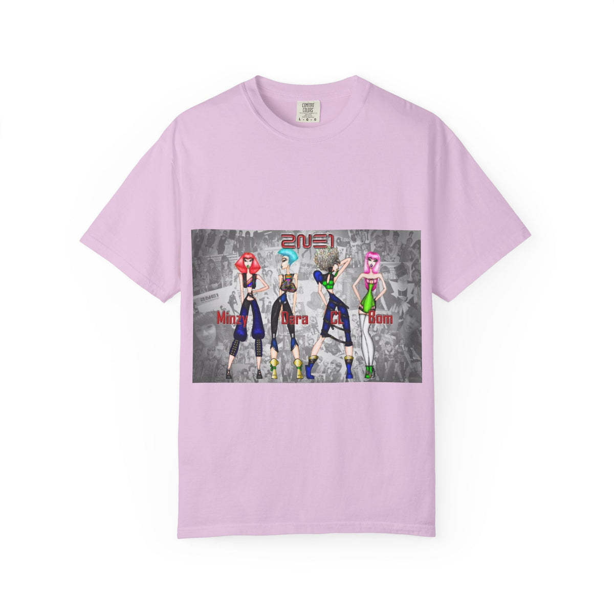 Anime-Inspired Fashion Characters Graphic T-Shirt