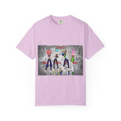 Anime-Inspired Fashion Characters Graphic T-Shirt