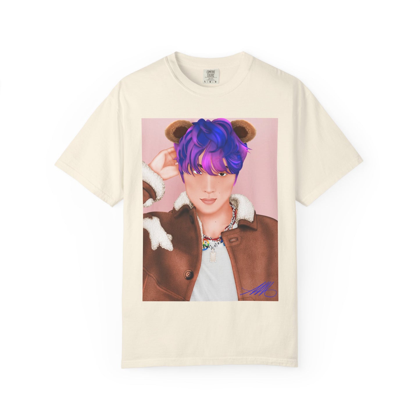 Haechan fan art T-Shirt OG Teddy bear version