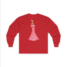 Petal Gown Long Sleeve T-Shirt