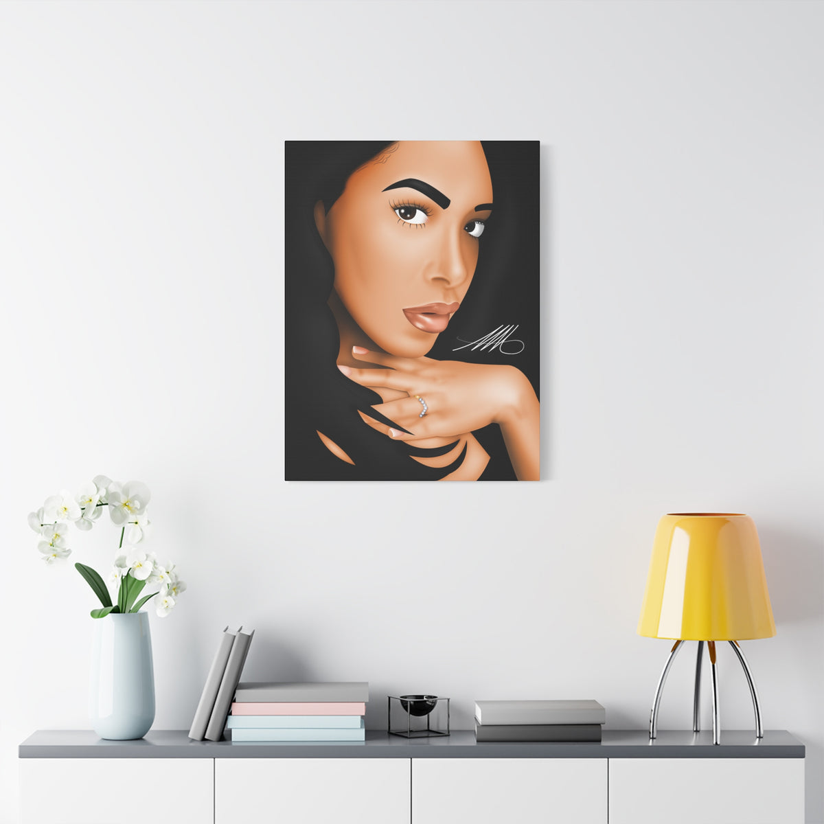 Babygirl Matte Canvas Wall Art – Stretched 1.25"