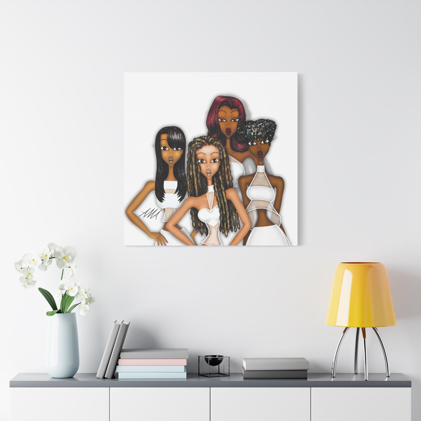 Destiny Album Cover Fanart on Canvas
