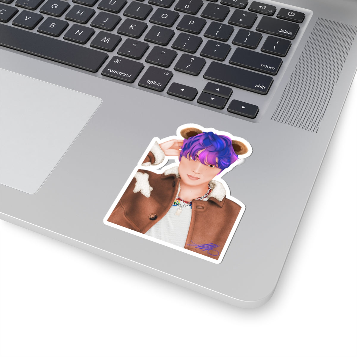 Haechan Kiss-Cut Vinyl Sticker "Teddy Bear" version