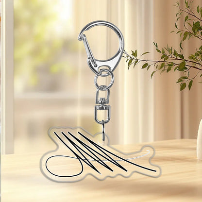 AprilnDrew Epoxy Keychain