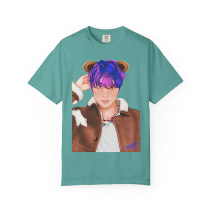 Haechan fan art T-Shirt PNG Teddy bear version