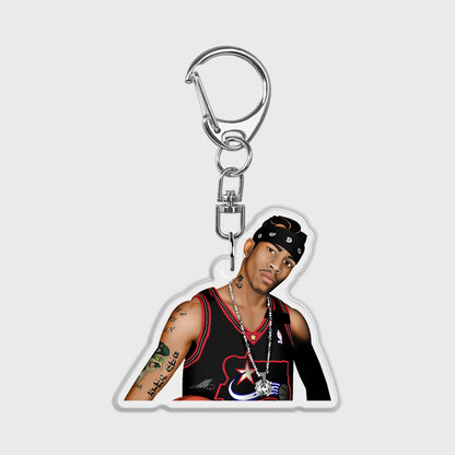 The Answer Epoxy Keychain