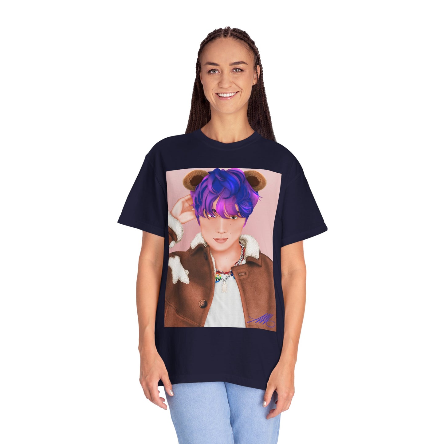 Haechan fan art T-Shirt OG Teddy bear version