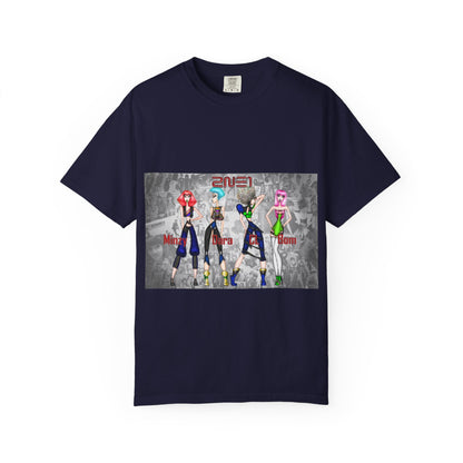 Anime-Inspired Fashion Characters Graphic T-Shirt