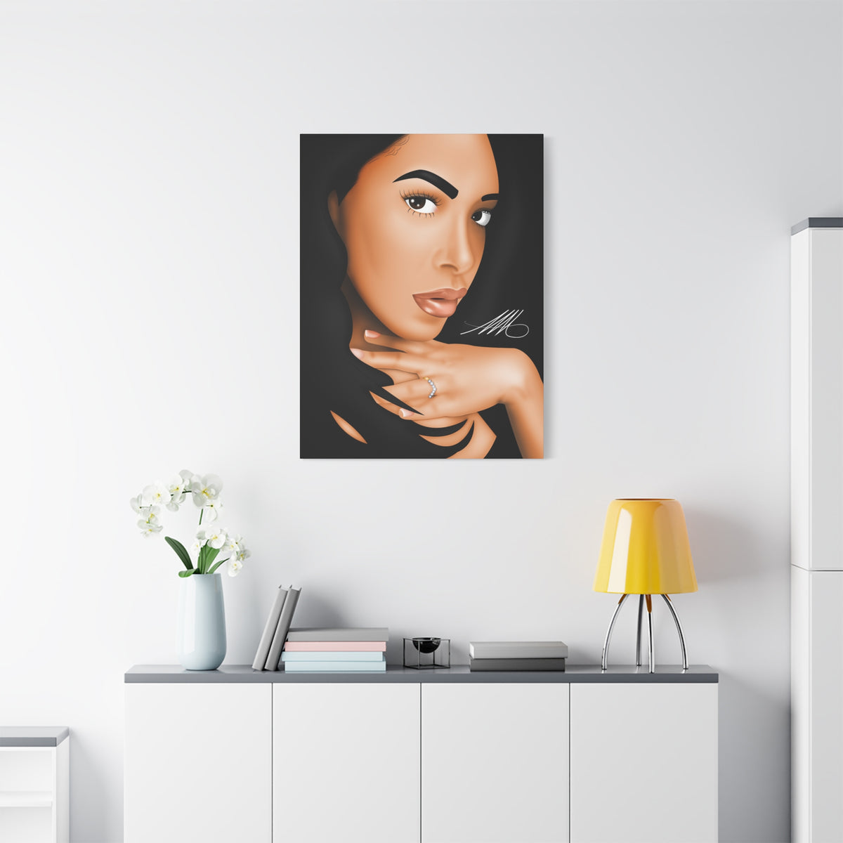 Babygirl Matte Canvas Wall Art – Stretched 1.25"