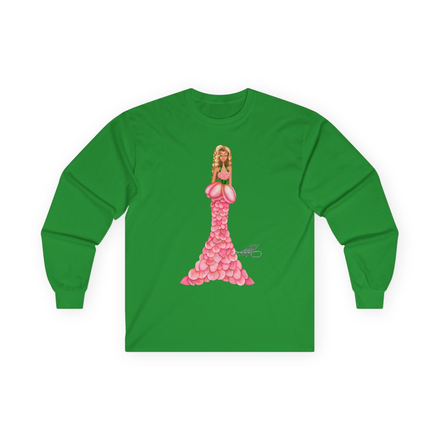 Jazmine's Petal Gown Long Sleeve T-Shirt
