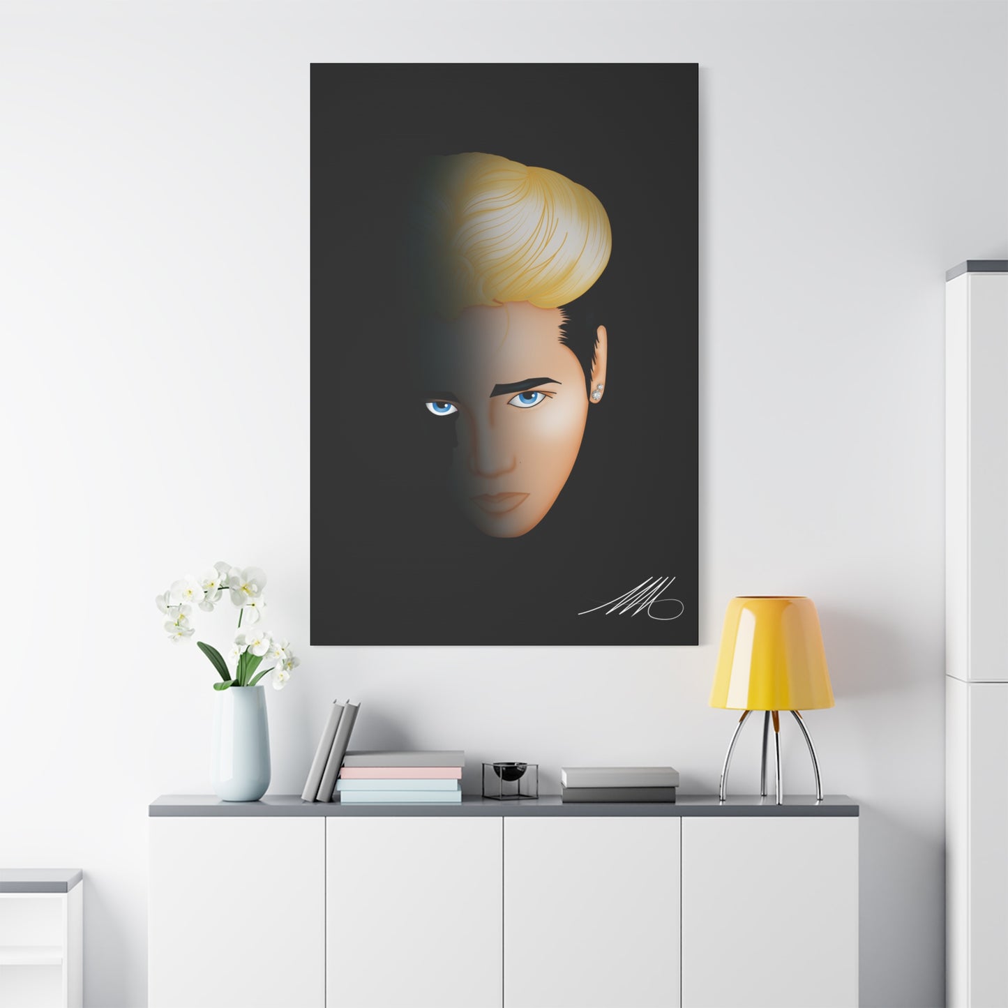 JW fanart Matte Stretched Wall Art