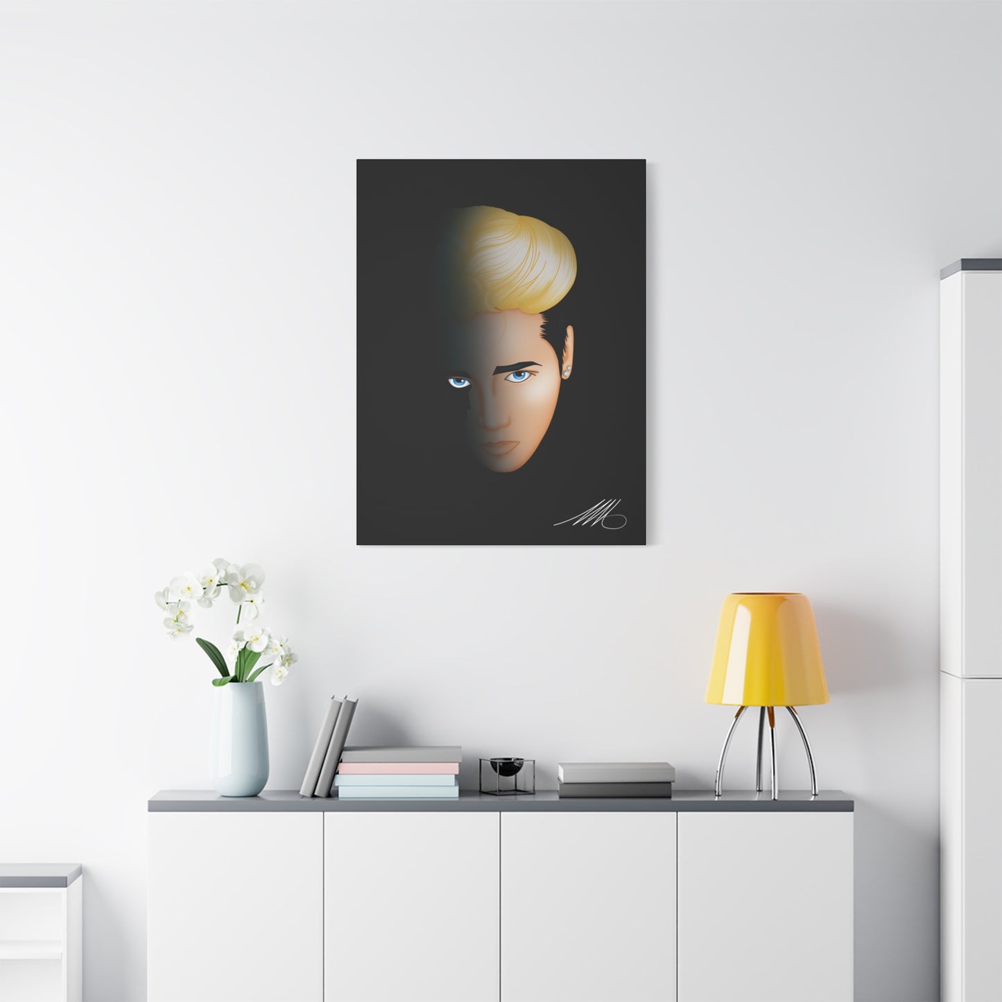 JW fanart Matte Stretched Wall Art