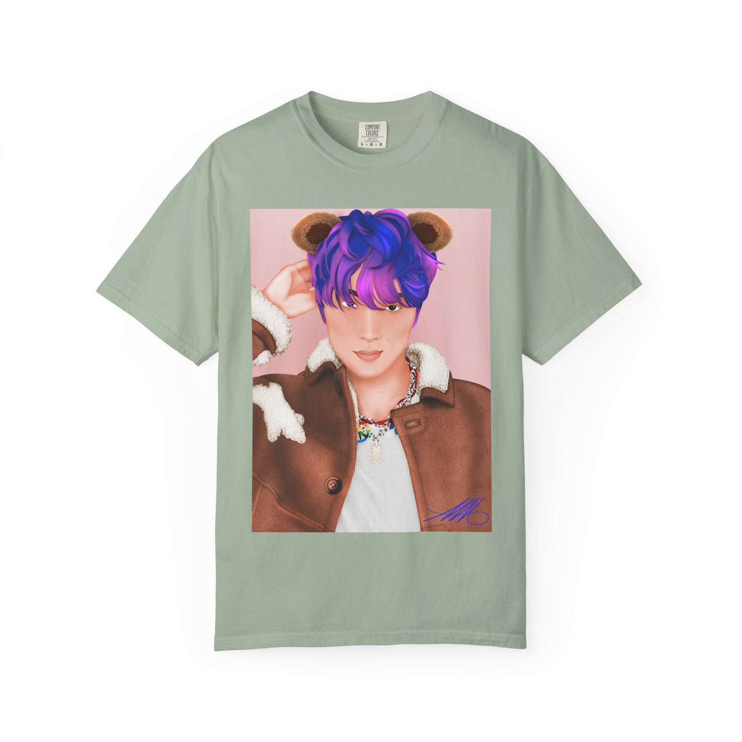 Haechan fan art T-Shirt OG Teddy bear version