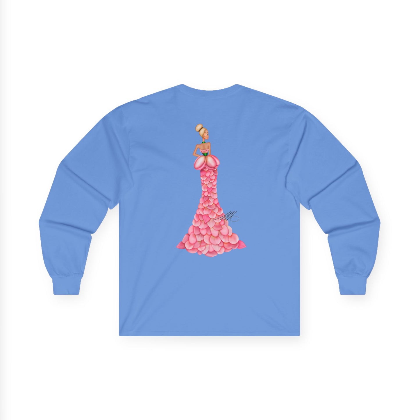 Jazmine's Petal Gown Long Sleeve T-Shirt