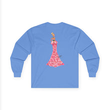 Petal Gown Long Sleeve T-Shirt