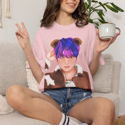 Haechan fan art T-Shirt OG Teddy bear version