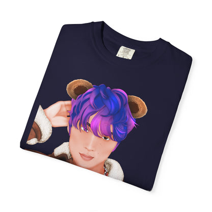 Haechan fan art T-Shirt PNG Teddy bear version