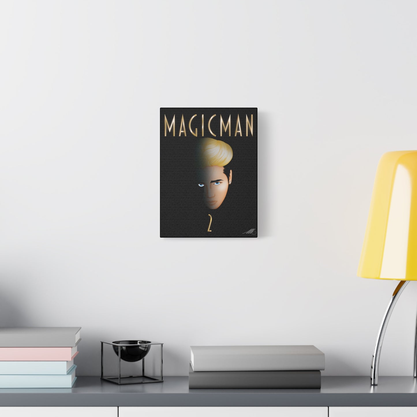 JW Magic Man 2 Fanart on Canvas