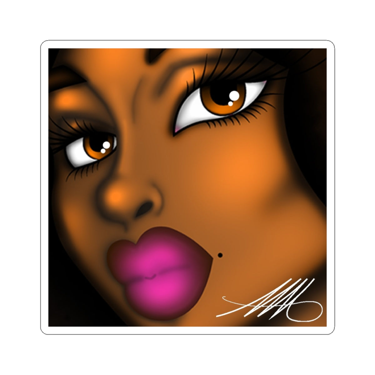 Coco Butter face sticker