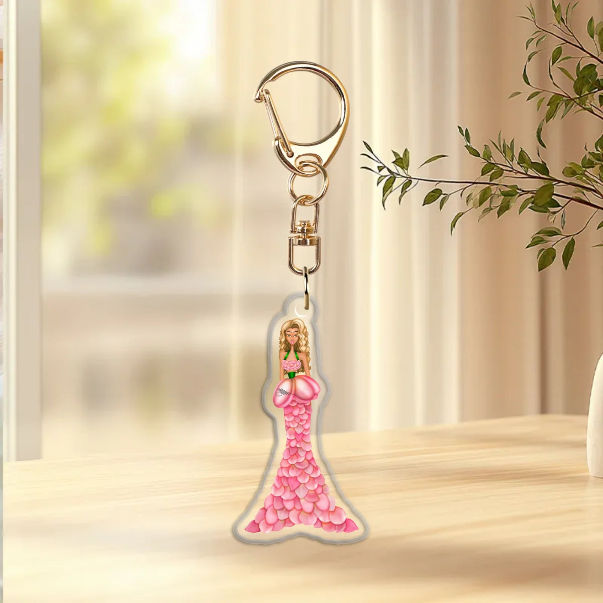 Custom Epoxy Keychain