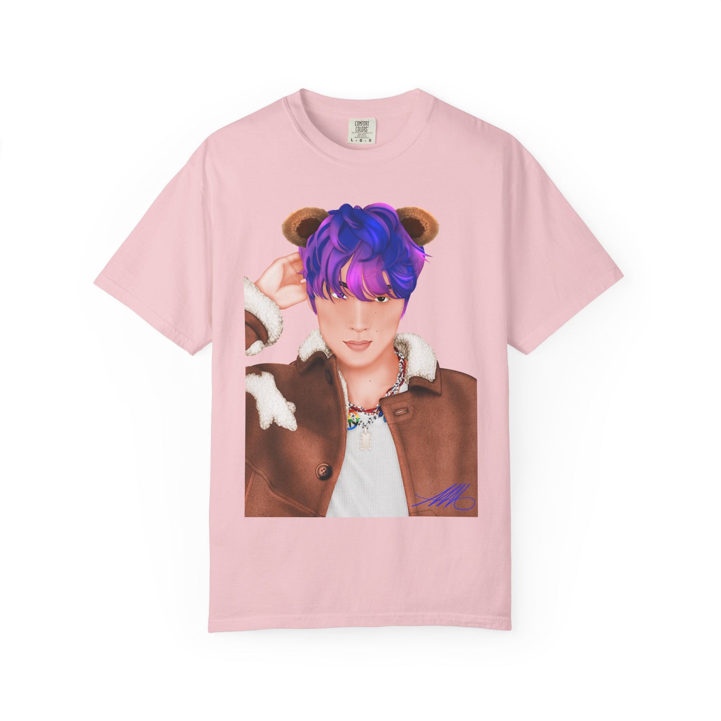 Haechan fan art T-Shirt PNG Teddy bear version