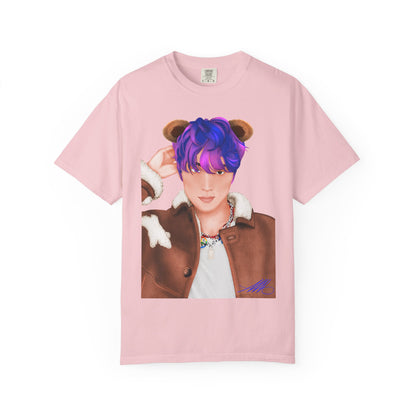 Haechan fan art T-Shirt PNG Teddy bear version