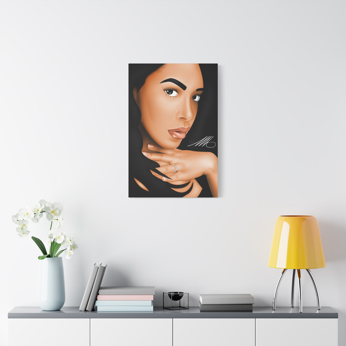 Babygirl Matte Canvas Wall Art – Stretched 1.25"