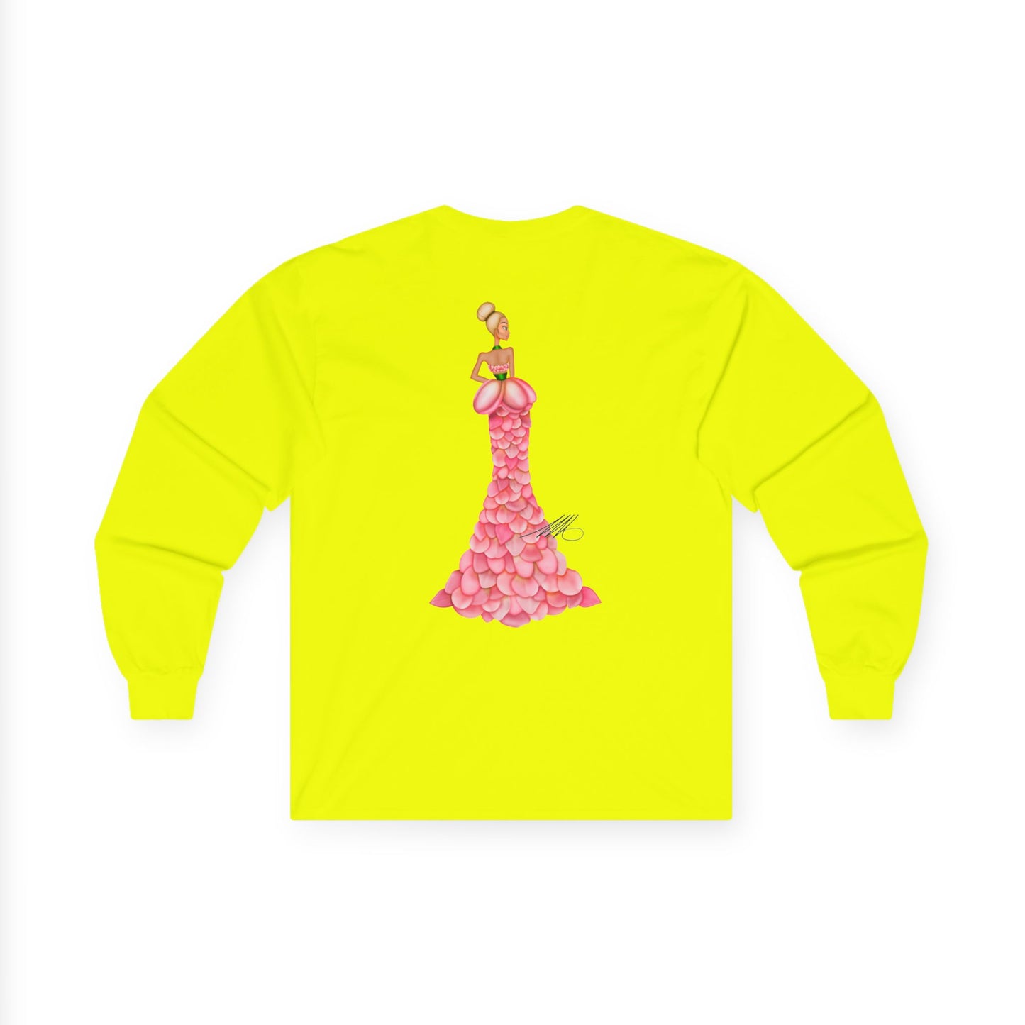 Jazmine's Petal Gown Long Sleeve T-Shirt