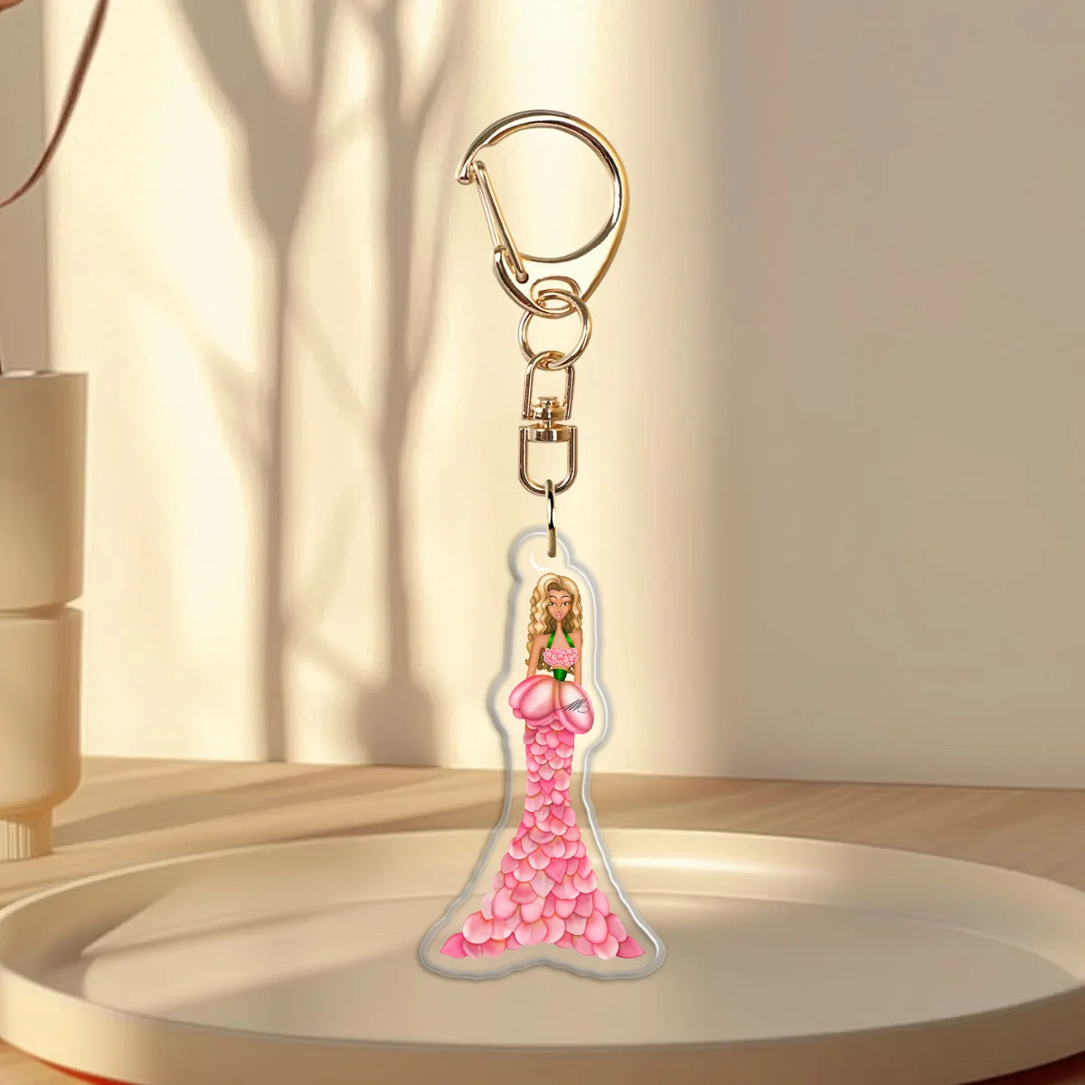 Custom Epoxy Keychain