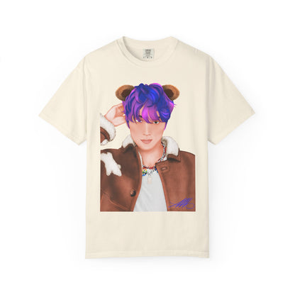 Haechan fan art T-Shirt PNG Teddy bear version