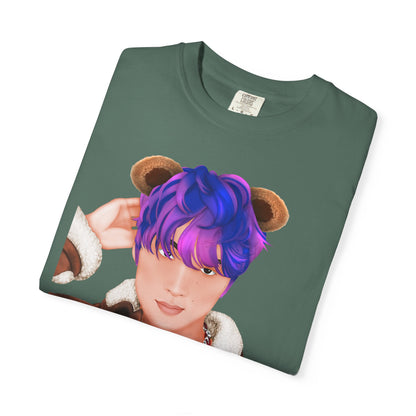 Haechan fan art T-Shirt PNG Teddy bear version