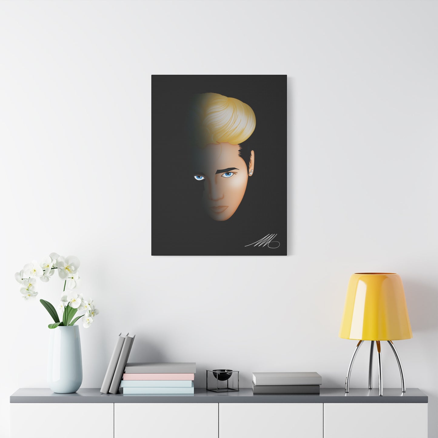 JW fanart Matte Stretched Wall Art