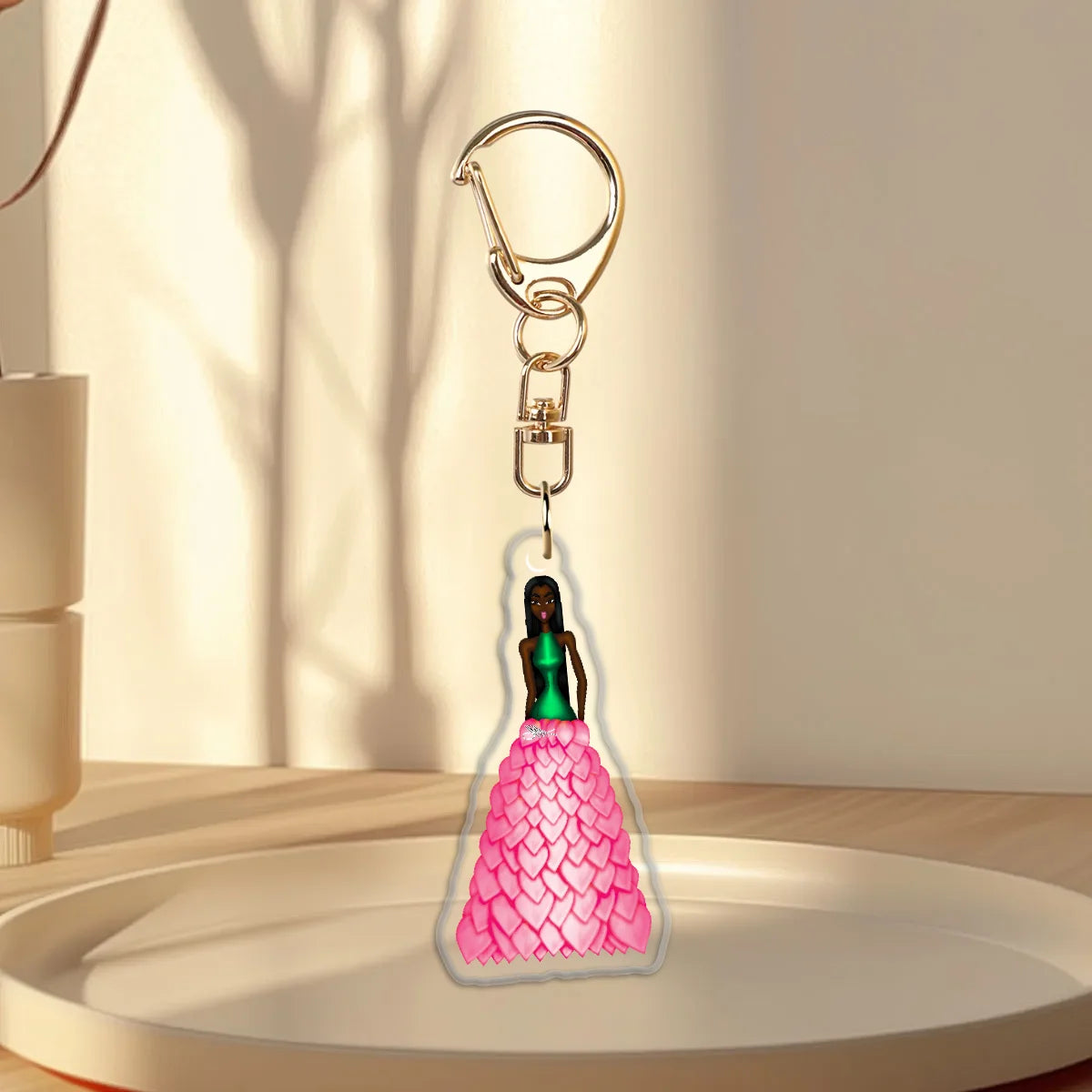 A Epoxy Keychain