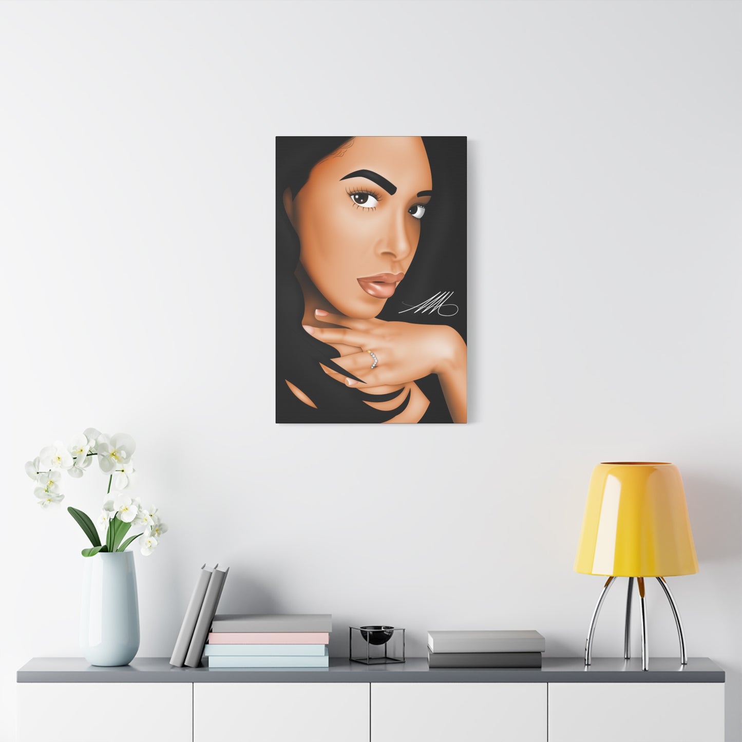 Babygirl Matte Canvas Wall Art – Stretched 1.25"